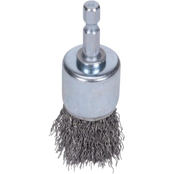 Crimped Wire End Brush - 1"