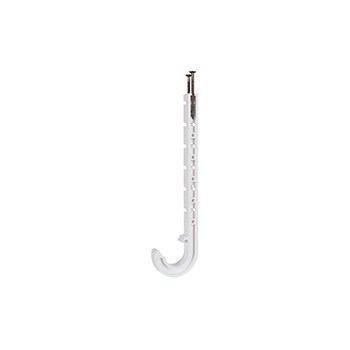 Sioux Chief Jr. J-Hook Tubing Hanger, White - 1" CTS