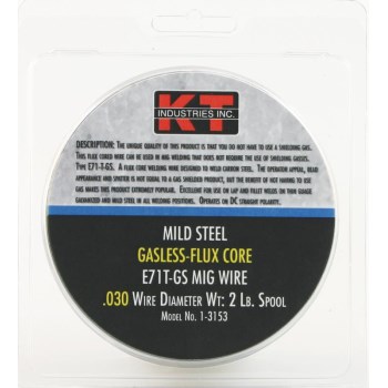 Gasless - Flux Core MIG Wire,  E71-T-GS ~ .030 x 2#