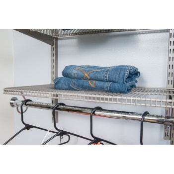 FreedomRail Ventilated Shelf, White - 36" x 12"