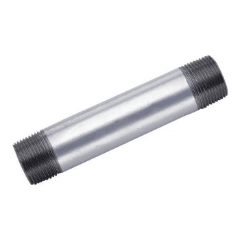 Pipe Nipple, Galvanized Steel - 1-1/4" x 6"