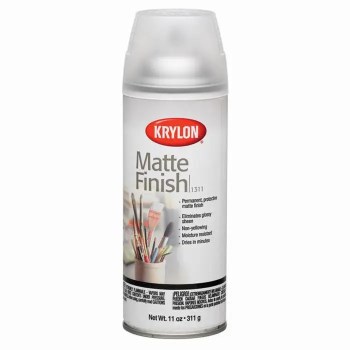 Graphic Arts Clear Matte Satin Finish - 11 oz Spray Cans
