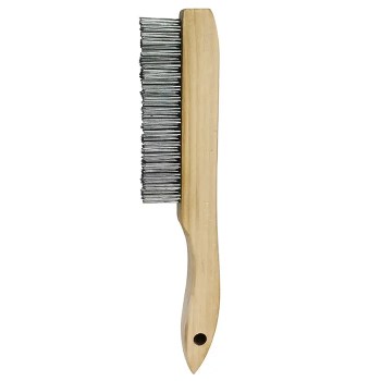Premier Shoe Handle Wire Brush - 4 x 16 Row
