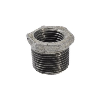Anvil/Mueller Malleable Hex Bushing, Galvanized - 1/2" x 3/8"