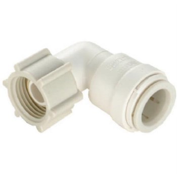 Quick Connect Female Swivel Elbow, .5" CTS x .5" FPT