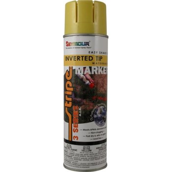 Inverted Marking Paint, Hi-Viz Yellow - 15 oz