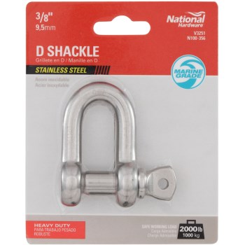 Ss 3/8 D Shackle