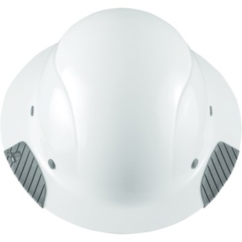 DAX Full Brim Resin Hard Hat  ~  White