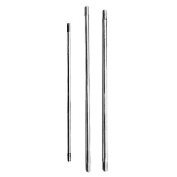 Brass Threaded Stem,  3/8-16 threads, 12"