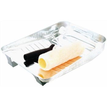 Metal Rollwer Tray Set ~ 3 Pc