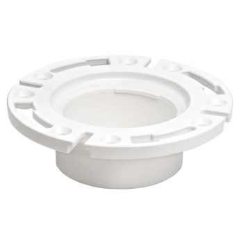Closet Flange   PVC    3" x 4"