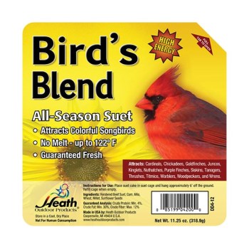 Bird's Blend Suet and Seed Cake - 11.25 oz