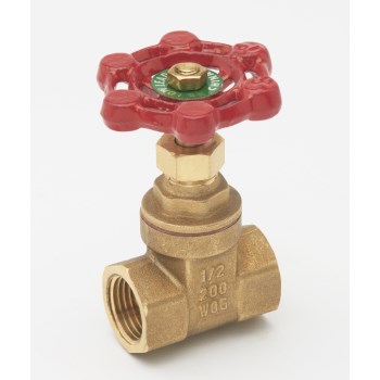 LDR Lead-Free Gate Valve - 1/2" FIP