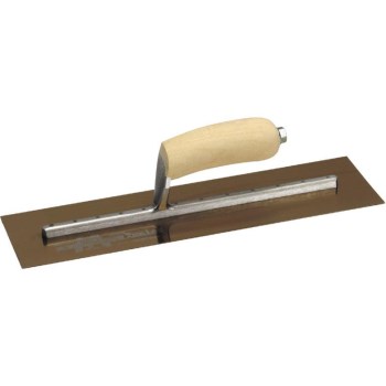 Golden Stainless Steel Finish Trowel ~ 14"  x 5"