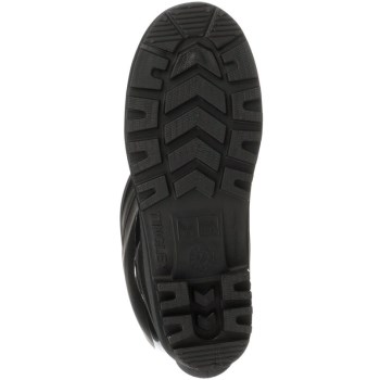 PVC Knee Boot, Black - Size 11