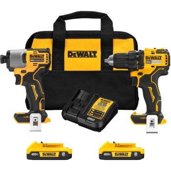 DeWalt 20V MAX Brushless Drill/Driver & Impact Driver Kit