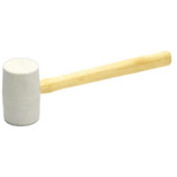 Marshalltown QLT White Rubber Mallet - 16 oz