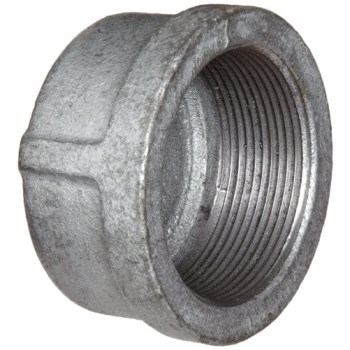 Pipe Cap, Galvanized Steel - 1"