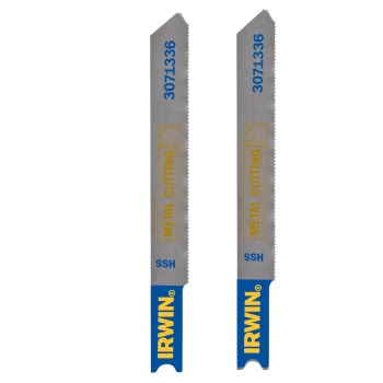 Jigsaw Blade, HSS, 36 TPI - 3-1/4", U-Shank, 2pk