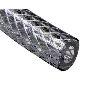 Braided Vinyl Tubing - 3/8" ID x 5/8" OD x 150 Ft