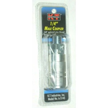 K-T Lincoln-Style Air Coupler, Male NPT - 1/4"