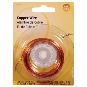 Copper Wire - 24 Gauge - 100 feet 