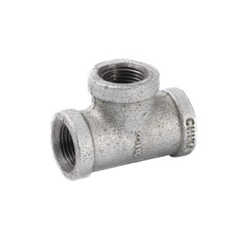Anvil/Mueller Malleable Tee, Galvanized - 3/8"