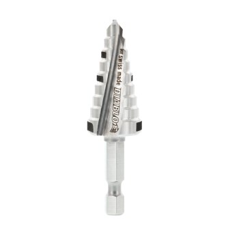 Impact Step Drill Bit - 3/8" to 3/4", 9 Steps