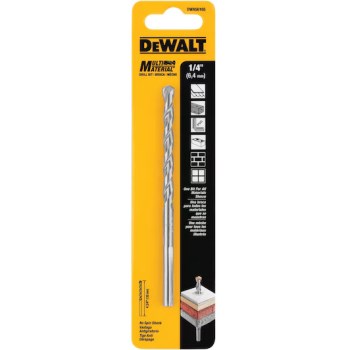 DeWalt Multi-Material Drill Bit - 1/4"