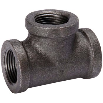 Anvil/Mueller Malleable Tee, Black - 1-1/2"