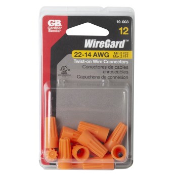 Wire Nut Connector, Orange