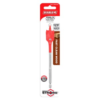 Diablo Spade Bit - 13/16" x 6"