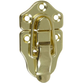 Draw Catch, Brass Finish ~ 1-1/2" W x 2-7/8" H