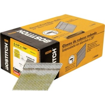 Framing Nails, Hot Dipped Galvanized, 28 Deg - 3-1/4"