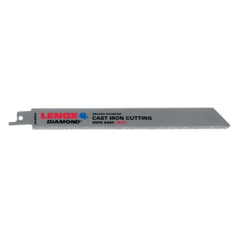 Diamond Reciprocating Saw Blade - 8"