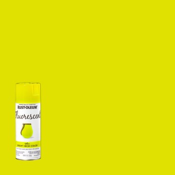 Spray Paint, Fluorescent Yellow