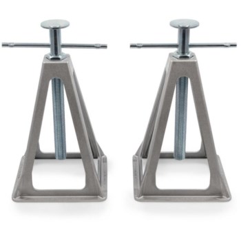 Camco Olympian Aluminum RV Jack Stands - 6,000 Lb, 2-Pack