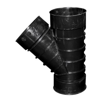 Corrugated Drain Snap Wye - 4"