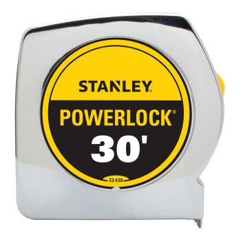Stanley PowerLock Tape Measure - 1" x 30 Ft