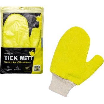Tick Mitt Tick Removal Glove, Yellow