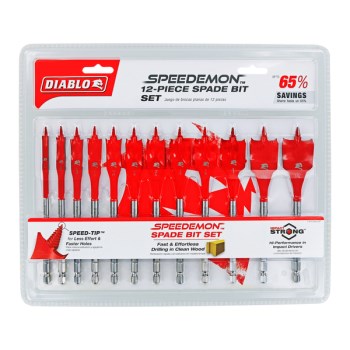 Diablo 12-Piece Spade Bit Set