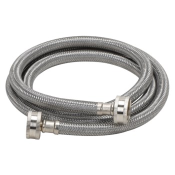 Fluidmaster No-Burst Washing Machine Hose - 4 Ft