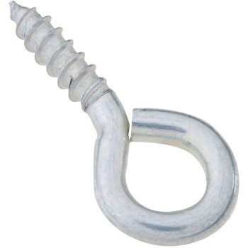 Screw Eye, Zinc 2 1/16" ~ Pack of 3