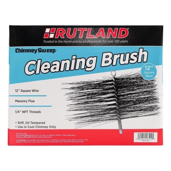 Rutland Chimney Sweep Square Wire Brush - 12"