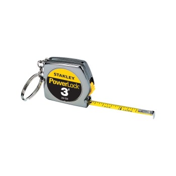 Powerlock Keychain Tape Measure - 1/4" x 3 Ft