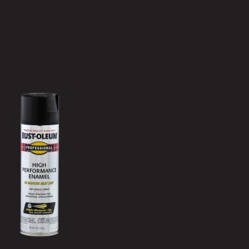 High Performance Enamel - Flat Black, 15 oz
