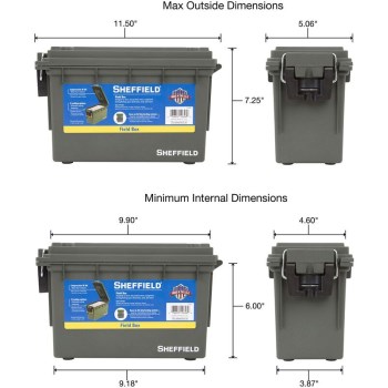 Olive Green Field Box
