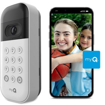 MyQ Smart Garage Door Opener Video Keypad
