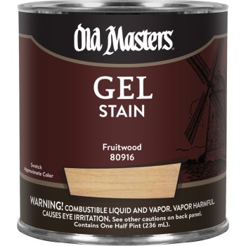 Oil-Based Gen Stain,  Fruitwood Finish ~ 1/2 Pint