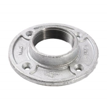 Anvil/Mueller Malleable Iron Floor Flange, Galvanized - 2"